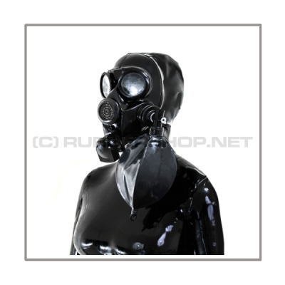 Deluxe GP7 gasmask-zipperhood-system HEAVY-G with rebreathing-bag-set