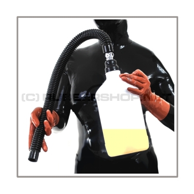 Inhalatoren-Set SMELL-TWO-M Silent-Mode mit Atemreduktionsadapter, 2 Liter Aroma-Behaelter und hochflexiblem Medi-Schlauch mit 22 mm-Port
