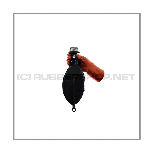 Atembeutel RB-G1 mit Gasmaskenanschluss, Atemreduktionsadapter und 1 Liter Volumen